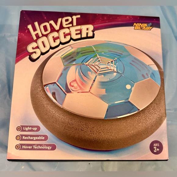 Ninja Blast Hover Rechargeable Soccer Ball Lights Up Brand New - Picture 10 of 12